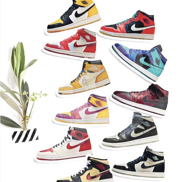 Sneakerhead Laptop Stickers Etsy