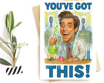 Funny Motivational Card – “You’ve Got This” Parody Greeting – Encouragement Humor Card for Friends, Coworkers, or Family