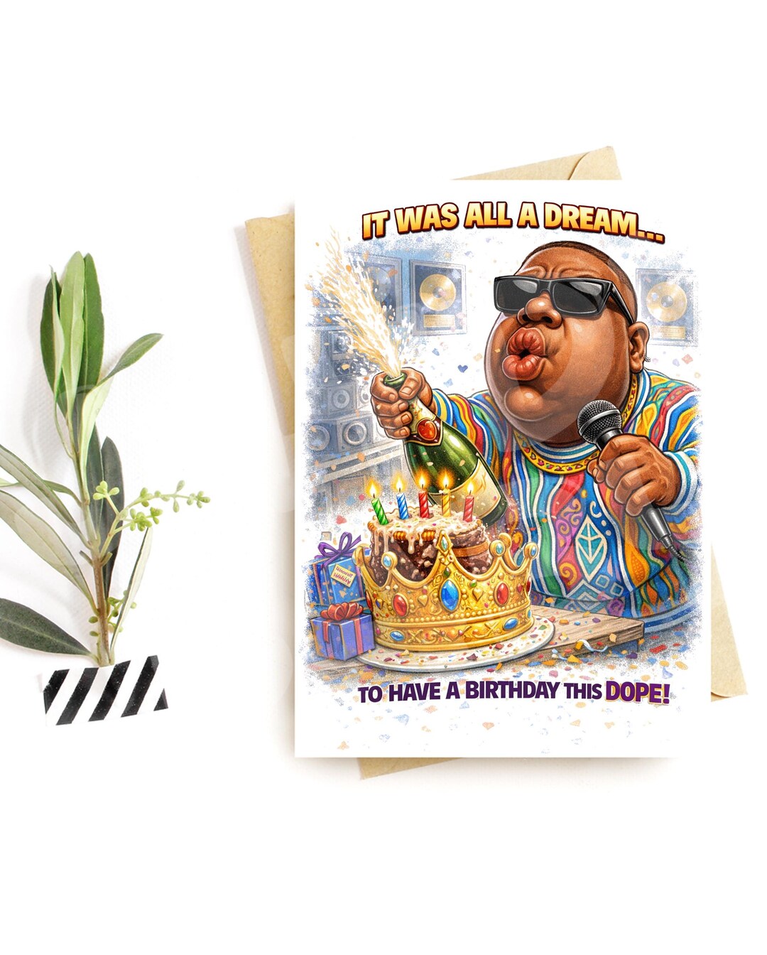 Funny Hip Hop Birthday Card | Rap Music Fan Greeting - Etsy