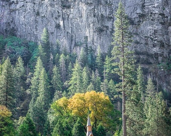 Country church, Yosemite, California