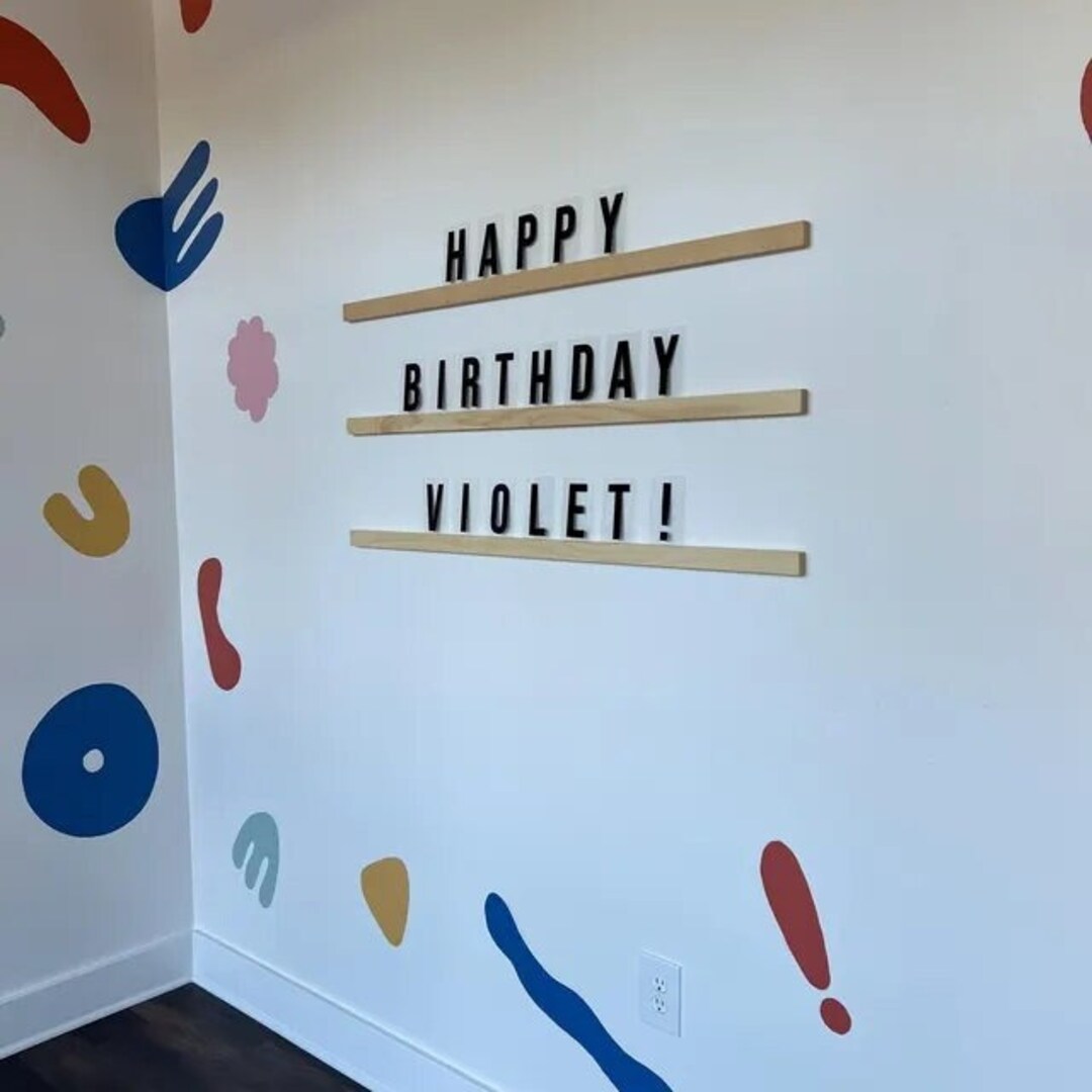 Xl Letterboard Farmhouse Birthday Celebration Sign | Inspirational