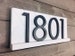 Address Sign, Modern Address Plaque, Large Address Numbers for Outside, Personalized House Number Sign, Housewarming Gift, Curb Appeal 