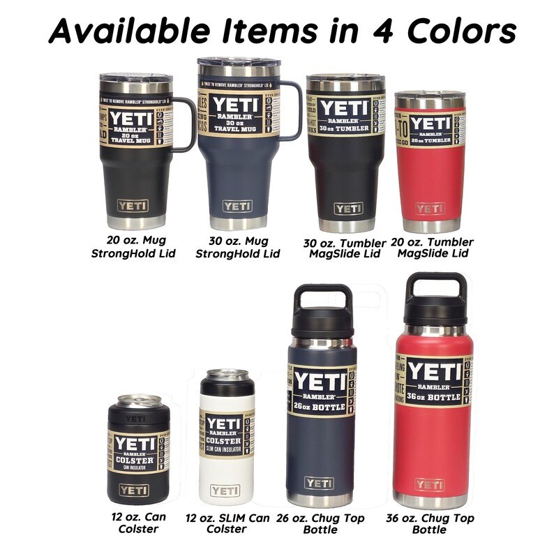 Personalized WATER POLO Coach or Player Gift, Laser Engraved YETI Tumblers, Mugs with Handles, Can Colsters and Chug Bottles image 2