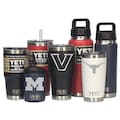 Personalized COLLEGE or UNIVERSITY of choice, Laser Engraved YETI Tumblers, Mugs with Handles, Can Colsters and Bottles, Select Color