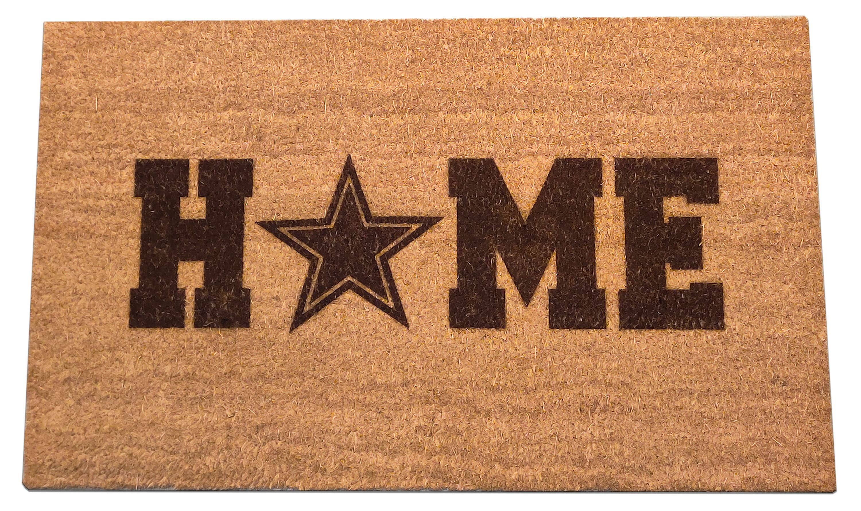 Dallas Cowboys Laser Engraved Home Door Mat Coir coconut Etsy