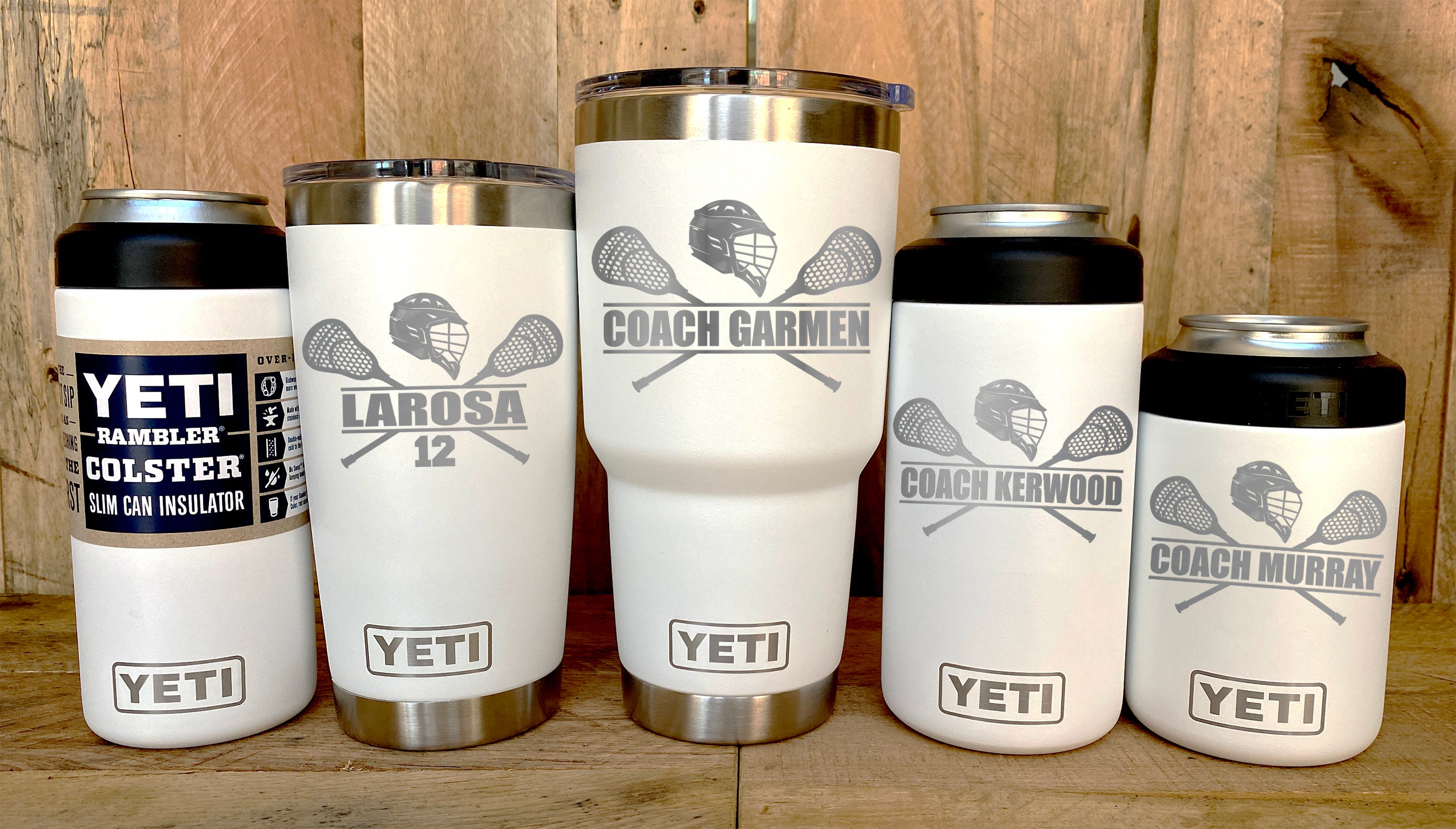 Buy Laser Engraved Authentic Yeti Rambler 12 Oz. COLSTER SLIM Can Online in  India 