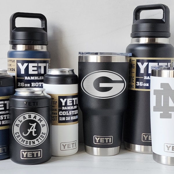 Laser Engraved Yeti Etsy