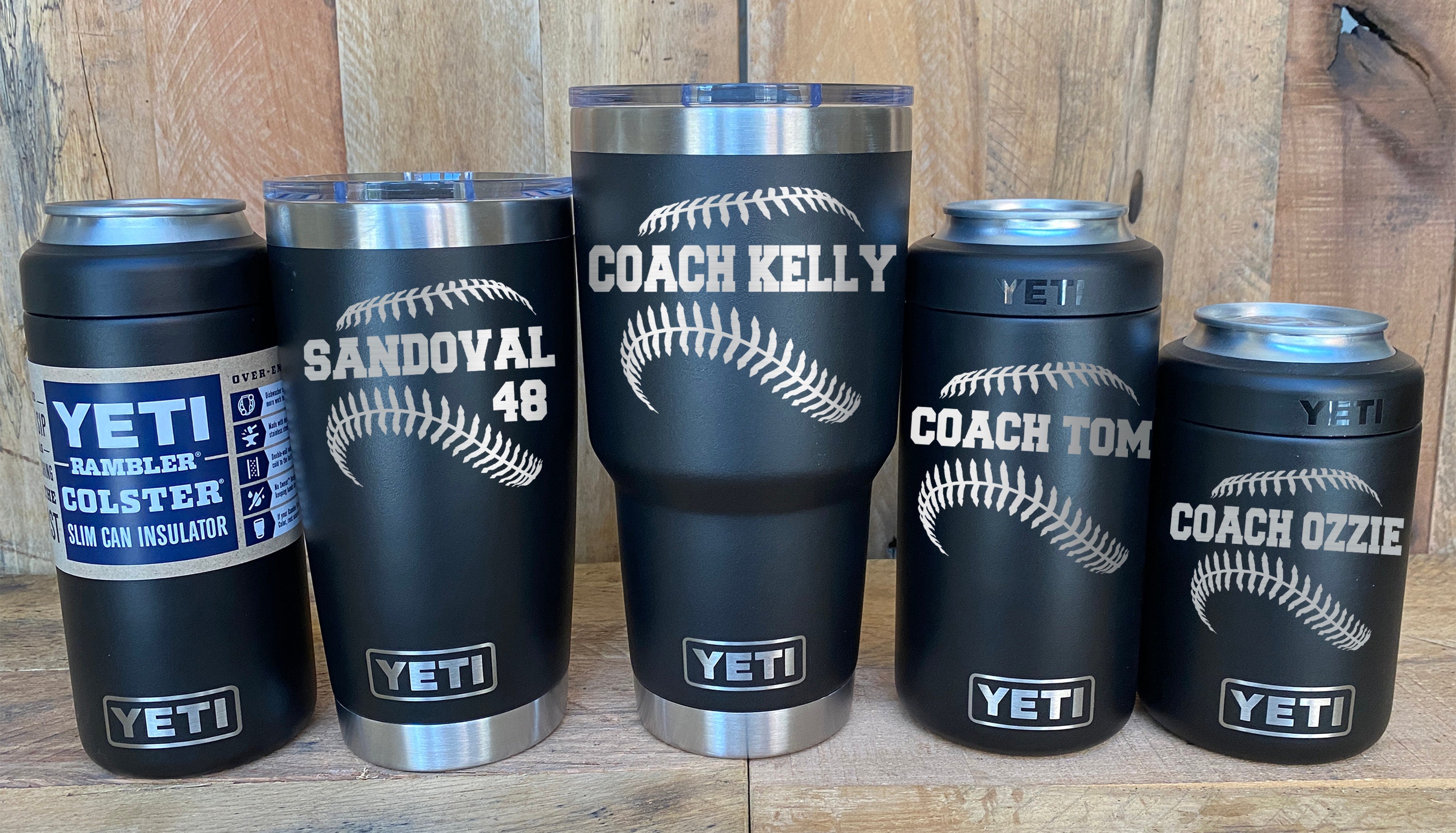 Custom Stainless Steel YETI / Ozark New York Yankees Tumbler Powder