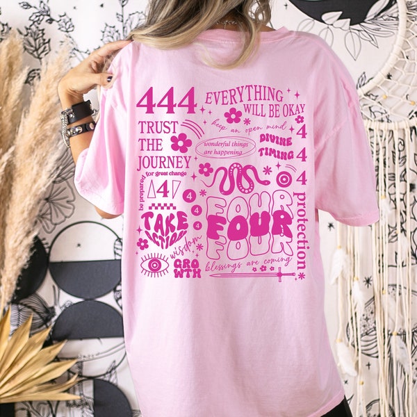 Angel Number Shirt 444 Angel Numbers Manifest Shirt Evil Eye Shirt Snake Shirt Zen Shirt Supernatural Shirt Third Eye Shirt