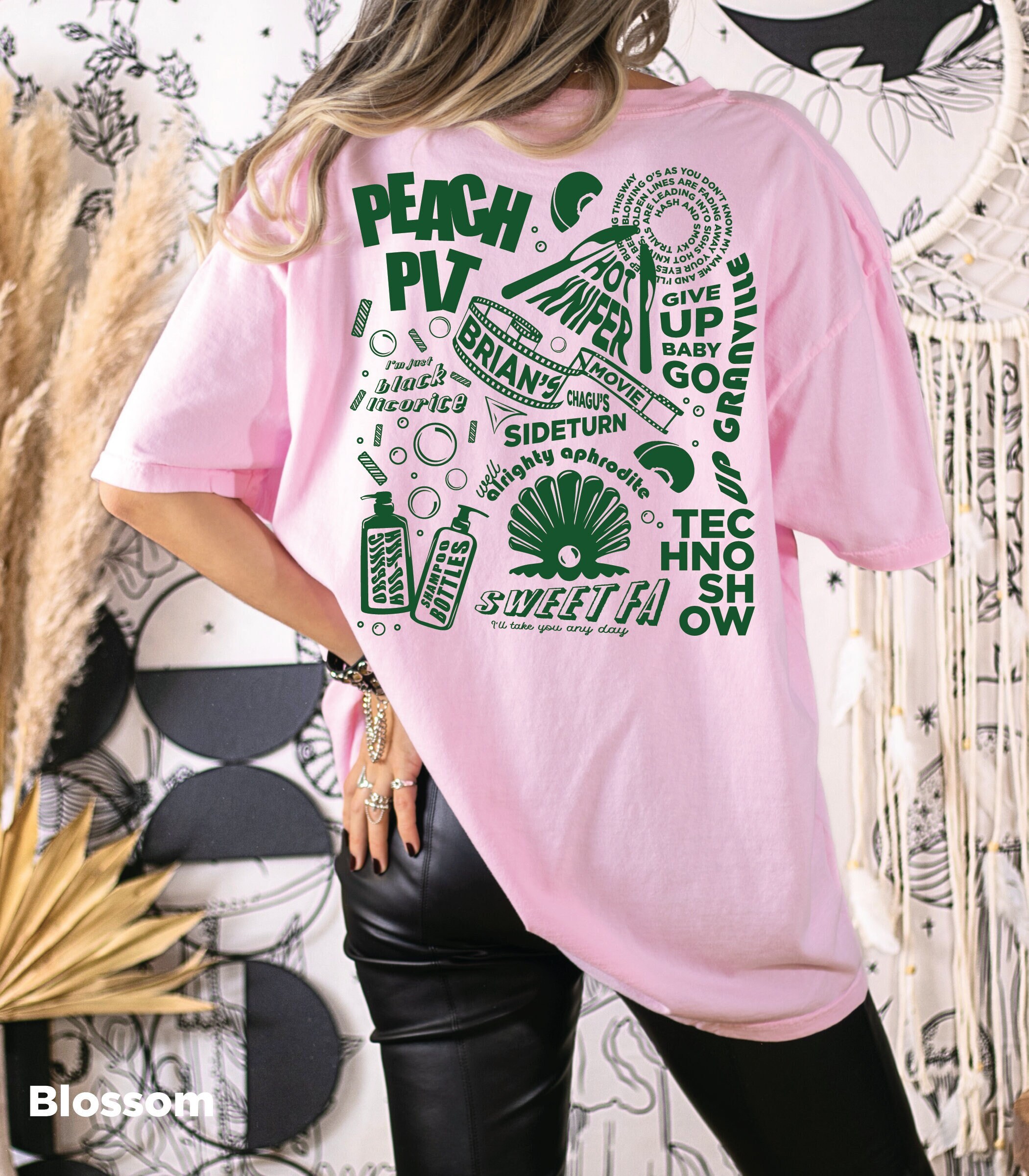 Peach Pit Shirt Peach Pit Band Shirt Peach Pit Merch Indie Etsy