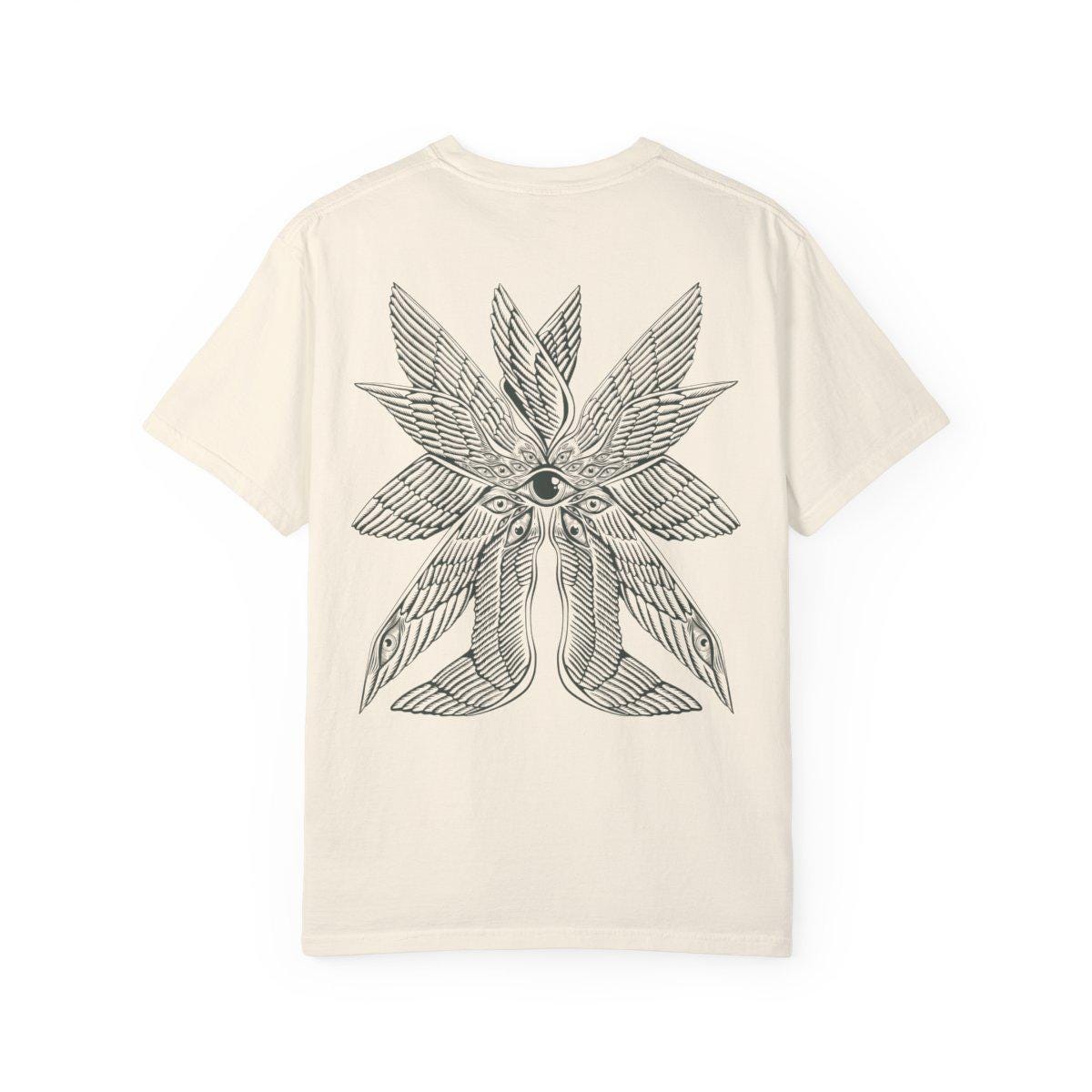 ＊韓国＊［POPPALS］Angel Ring T-shirt Ivory Angel Ring T-shirt [Ivory] - POPPALS | 60% - Asian Fashion