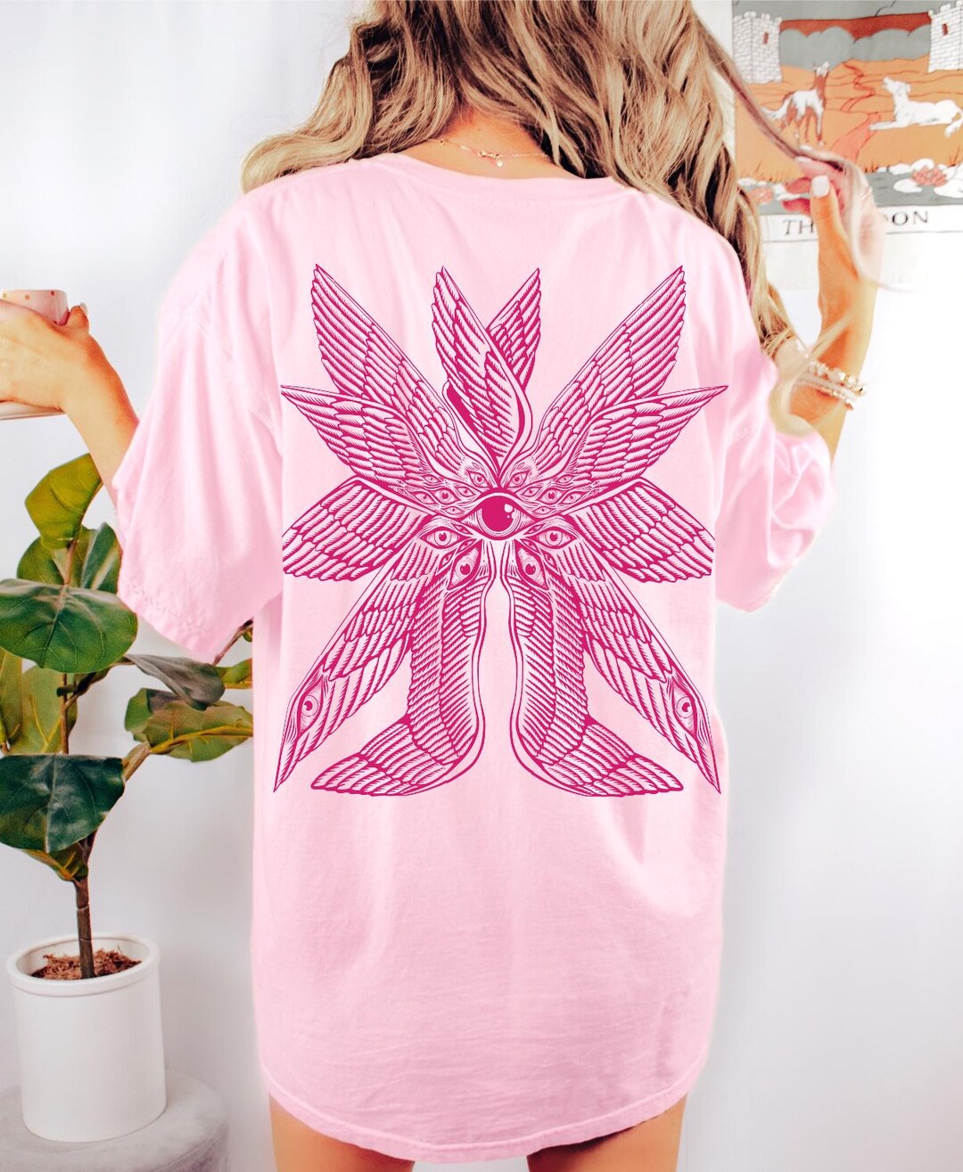 ＊韓国＊［POPPALS］Angel Ring T-shirt Ivory Angel Ring T-shirt [Ivory] - POPPALS | 60% - Asian Fashion