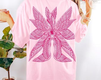 Biblically Accurate Angel Shirt Angelcore Shirt Seraph Shirt Weirdcore Shirt Seraphim Shirt Eyeball Shirt Eye Shirt Ethereal Shirt
