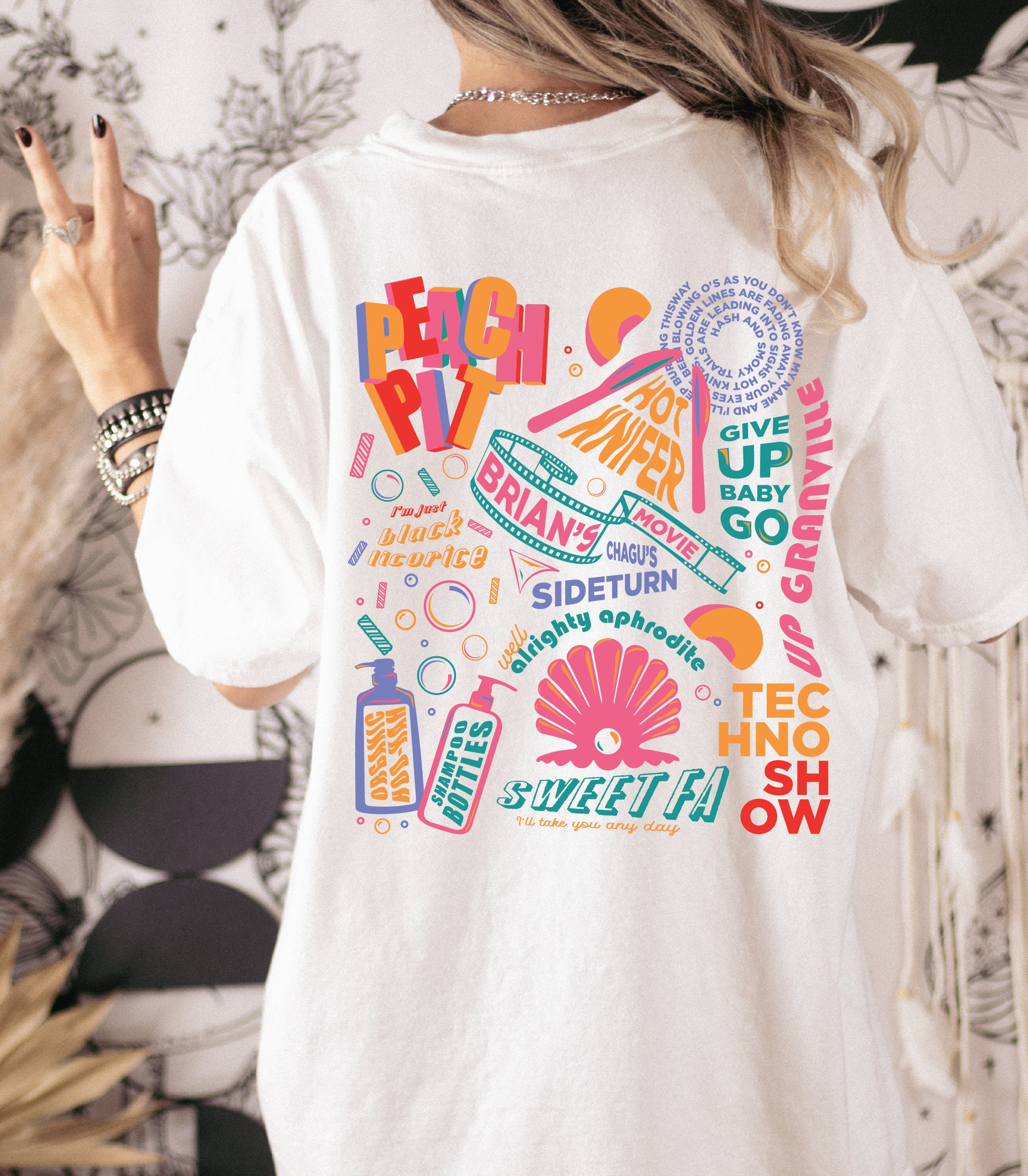 Peach Pit Shirt Peach Pit Band Shirt Peach Pit Merch Indie Band Shirt