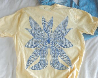 ＊韓国＊［POPPALS］Angel Ring T-shirt Ivory Angel Ring T-shirt [Ivory] - POPPALS | 60% - Asian Fashion