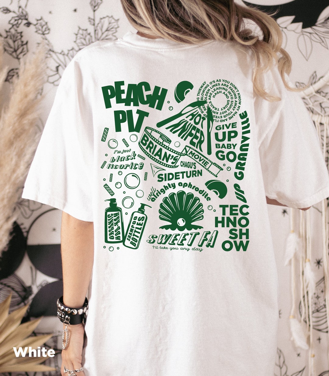 Peach Pit Shirt Peach Pit Band Shirt Peach Pit Merch Indie Etsy