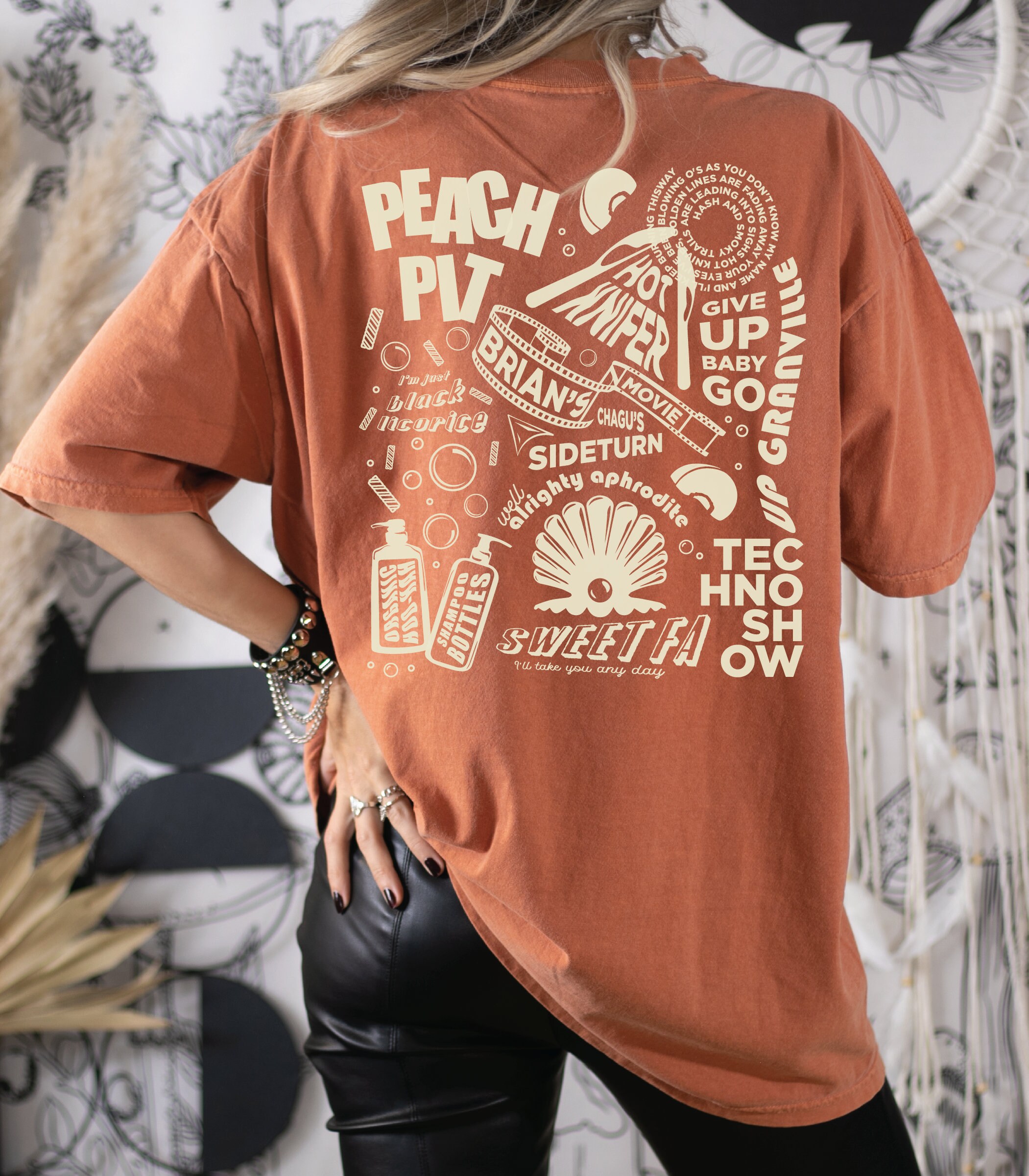 Peach Pit Shirt Peach Pit Band Shirt Peach Pit Merch Indie Etsy