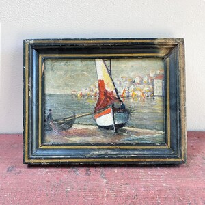 Miniatura "El Pescador" de principios del siglo XX