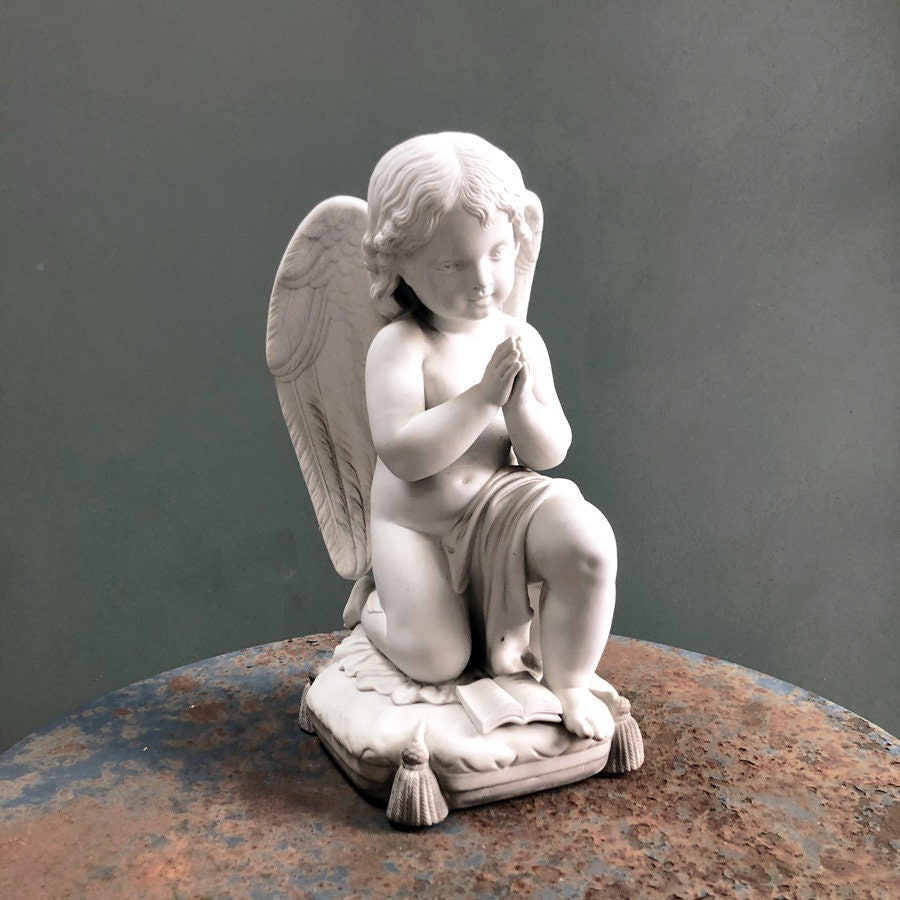 Ange Ancien en Porcelaine