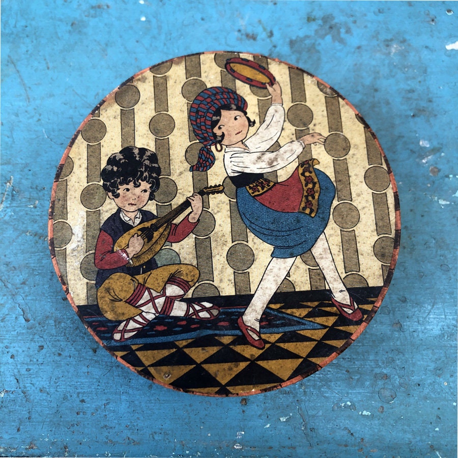 Boite en Carton Vintage 1930