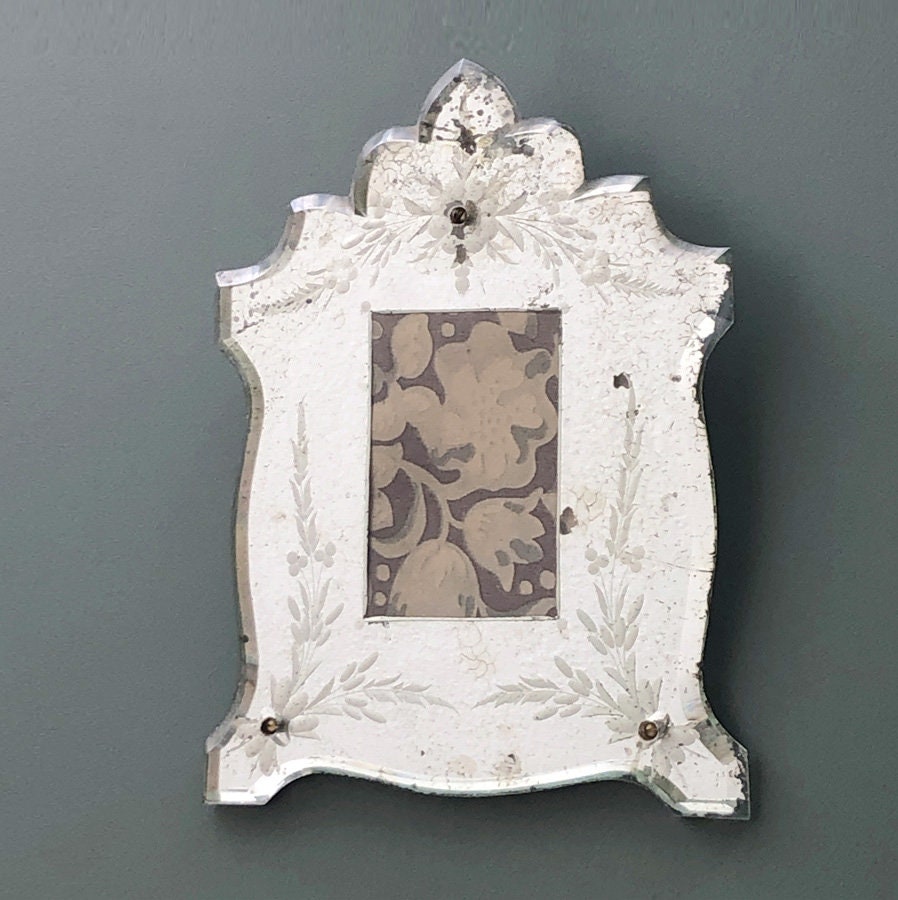 Cadre Ancien en Miroir