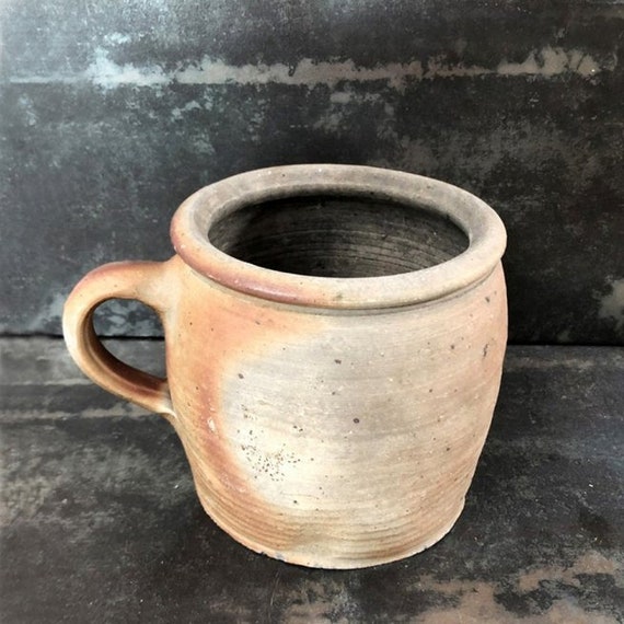 Pot En Grès Vernissé – Fait Main – Artisanal – Occasion