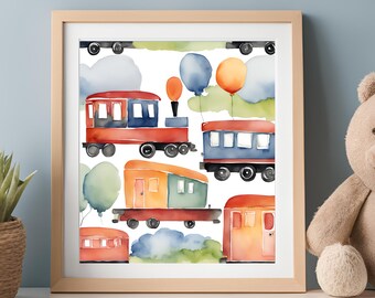 Trains and Balloons