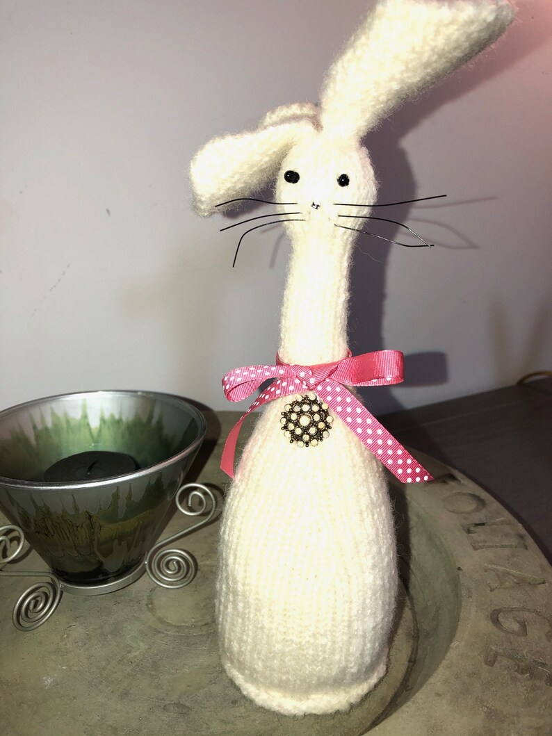 Felted Funky Bunny 3