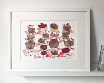 Fine Arts Print from original ink drawing