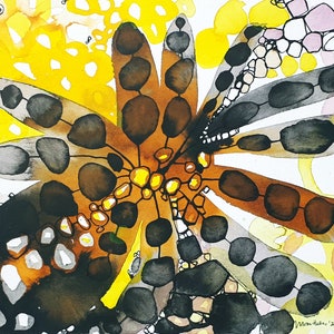 Original ink painting
