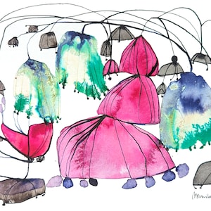 Original ink drawing