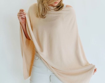 Breathable Nursing Cover - Cream