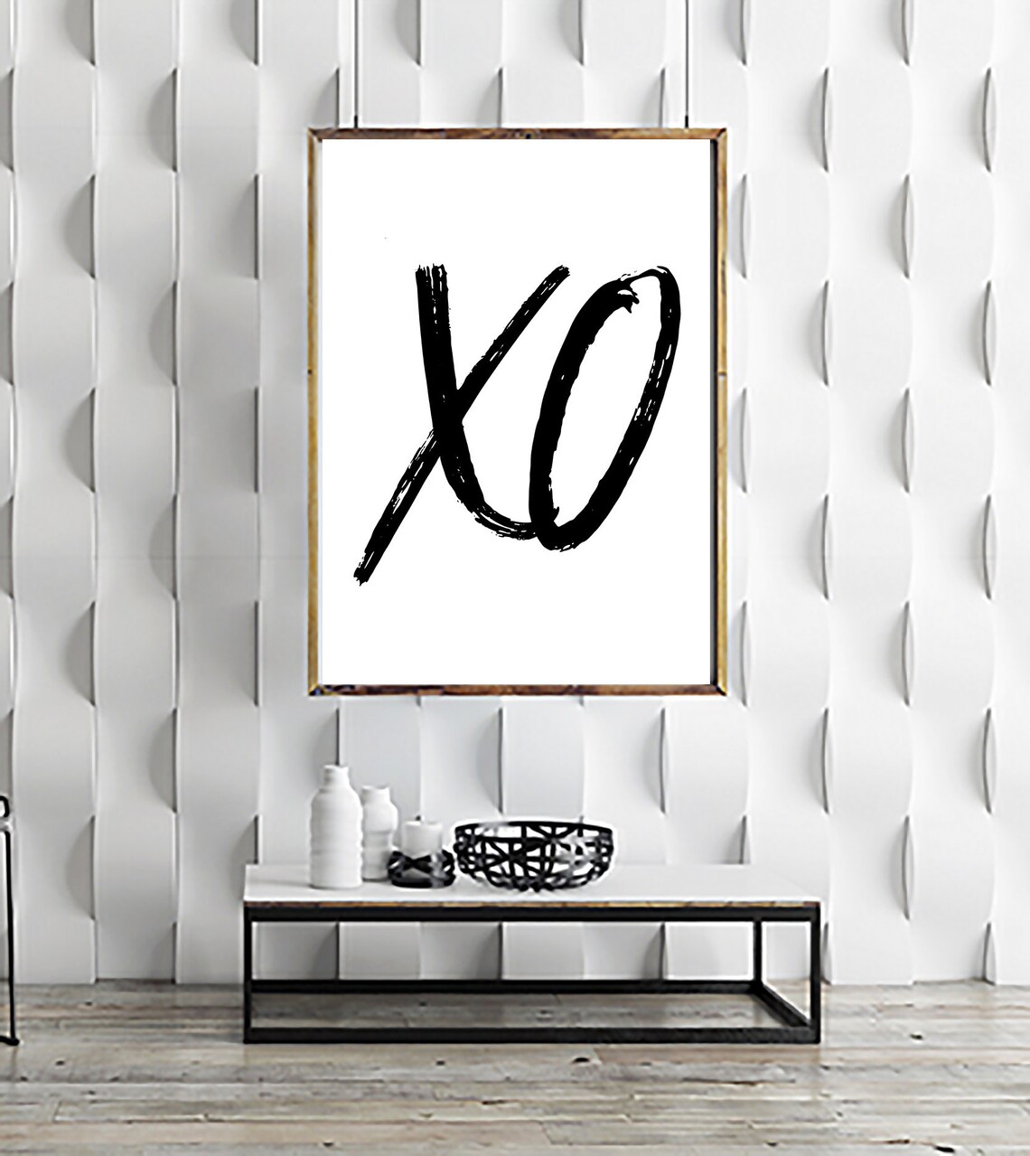 XO Wall Art Print Download Etsy