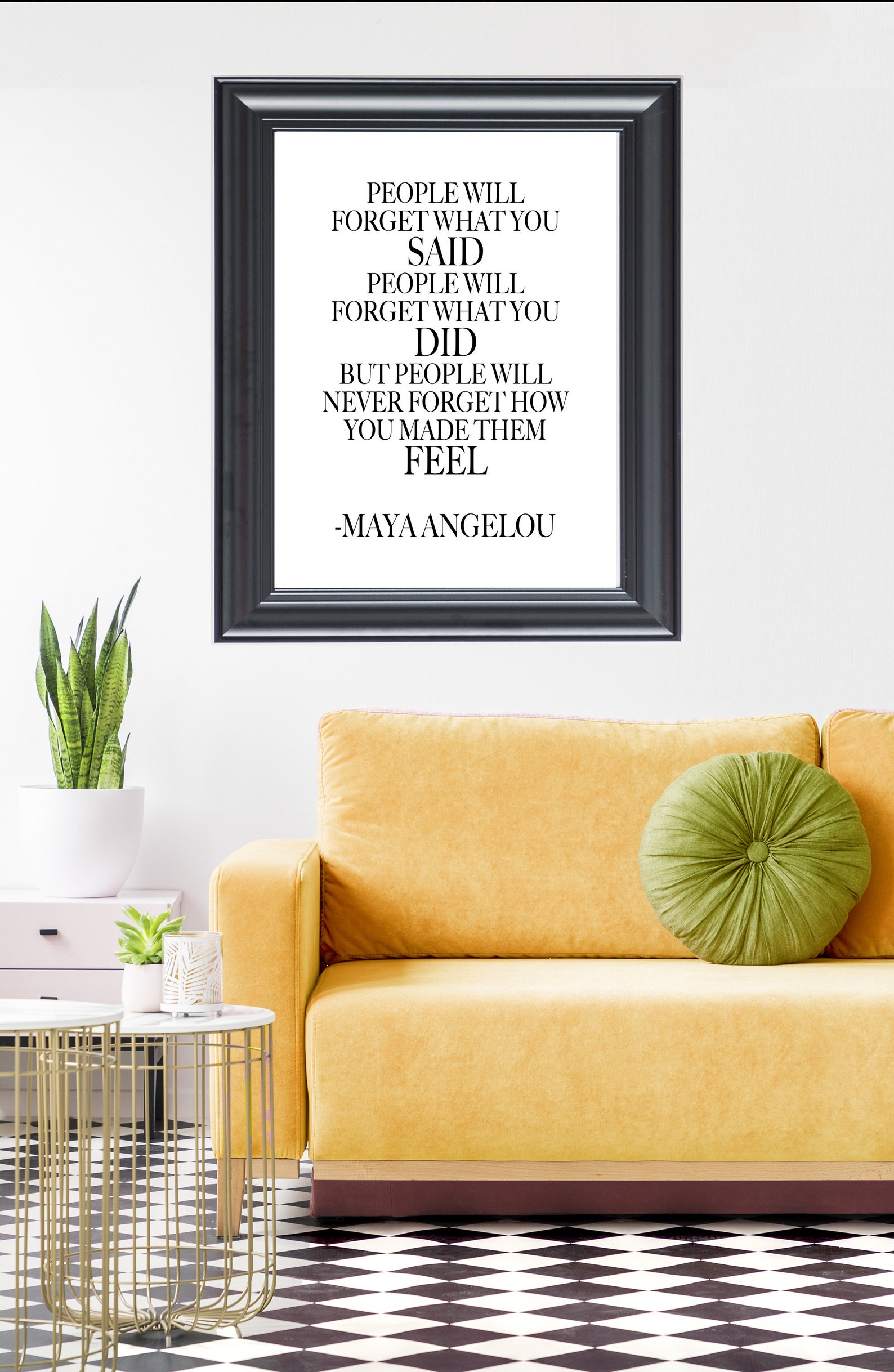 Maya Angelou Quote Printable - Etsy