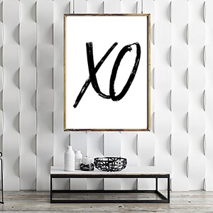 XO Wall Art Print Download - Etsy