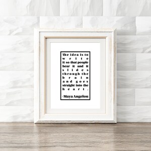 Maya Angelou Quote Printable