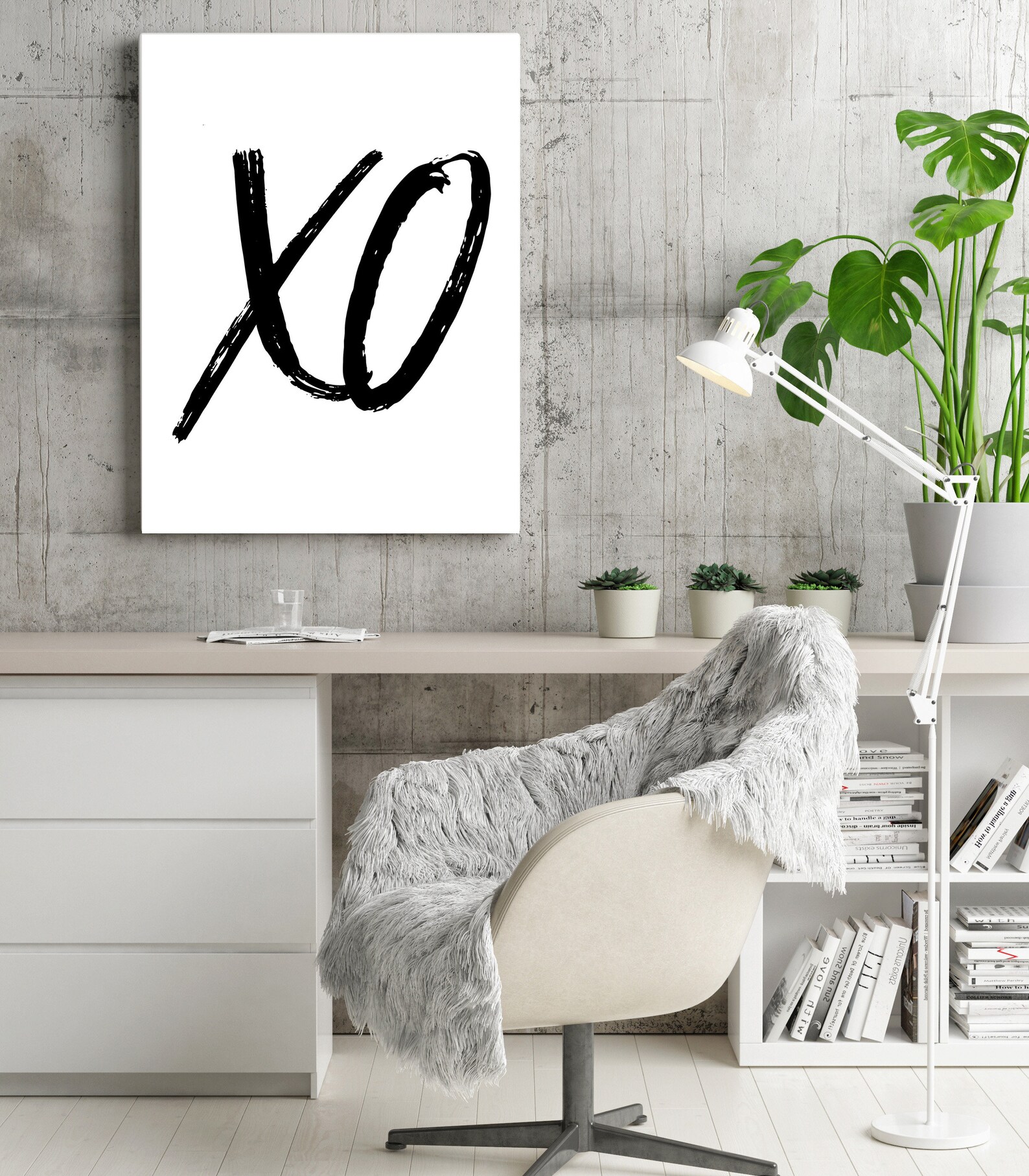XO Wall Art Print Download Etsy