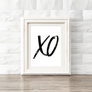 XO Wall Art Print Download