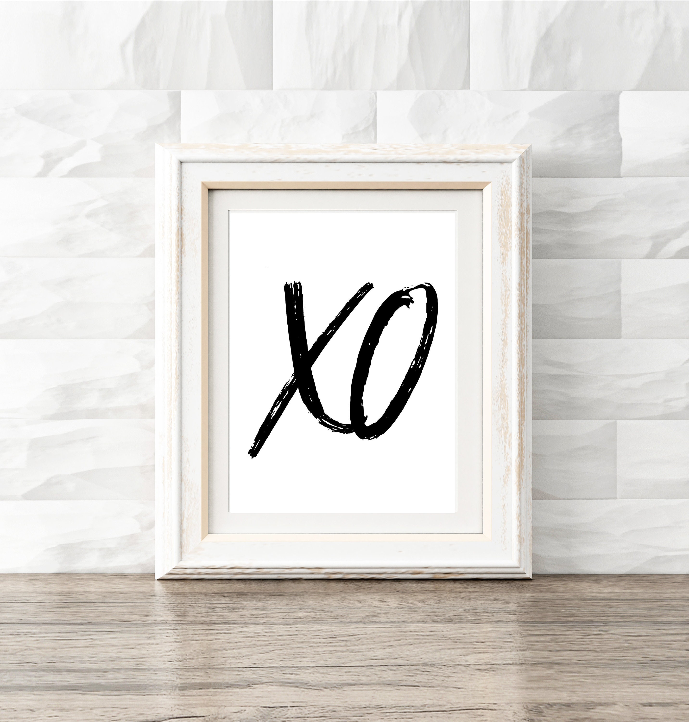 XO Wall Art Print Download Etsy