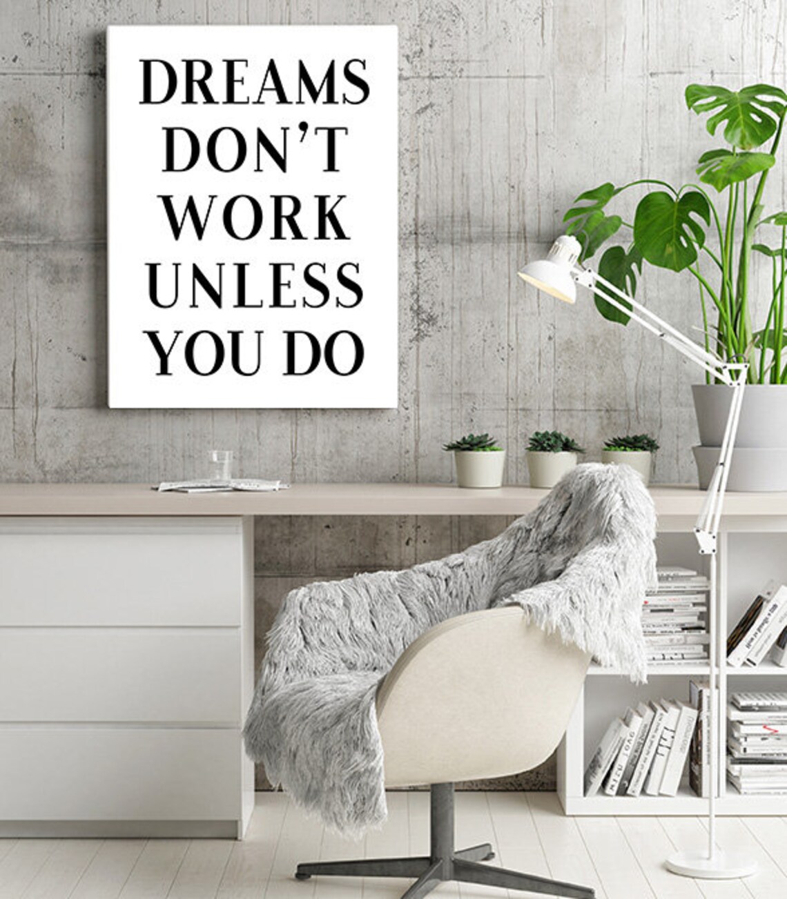 Printable Office Decor Inspirational Quote Print Typography | Etsy