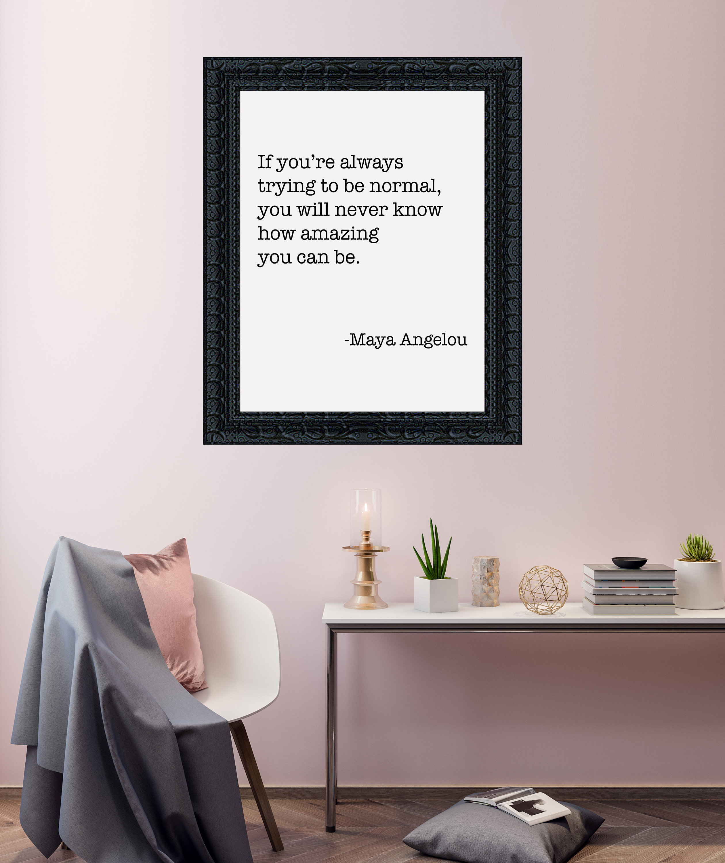 Maya Angelou Quote Print Download - Etsy