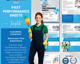Cleaning Company-Past Performance Sheet