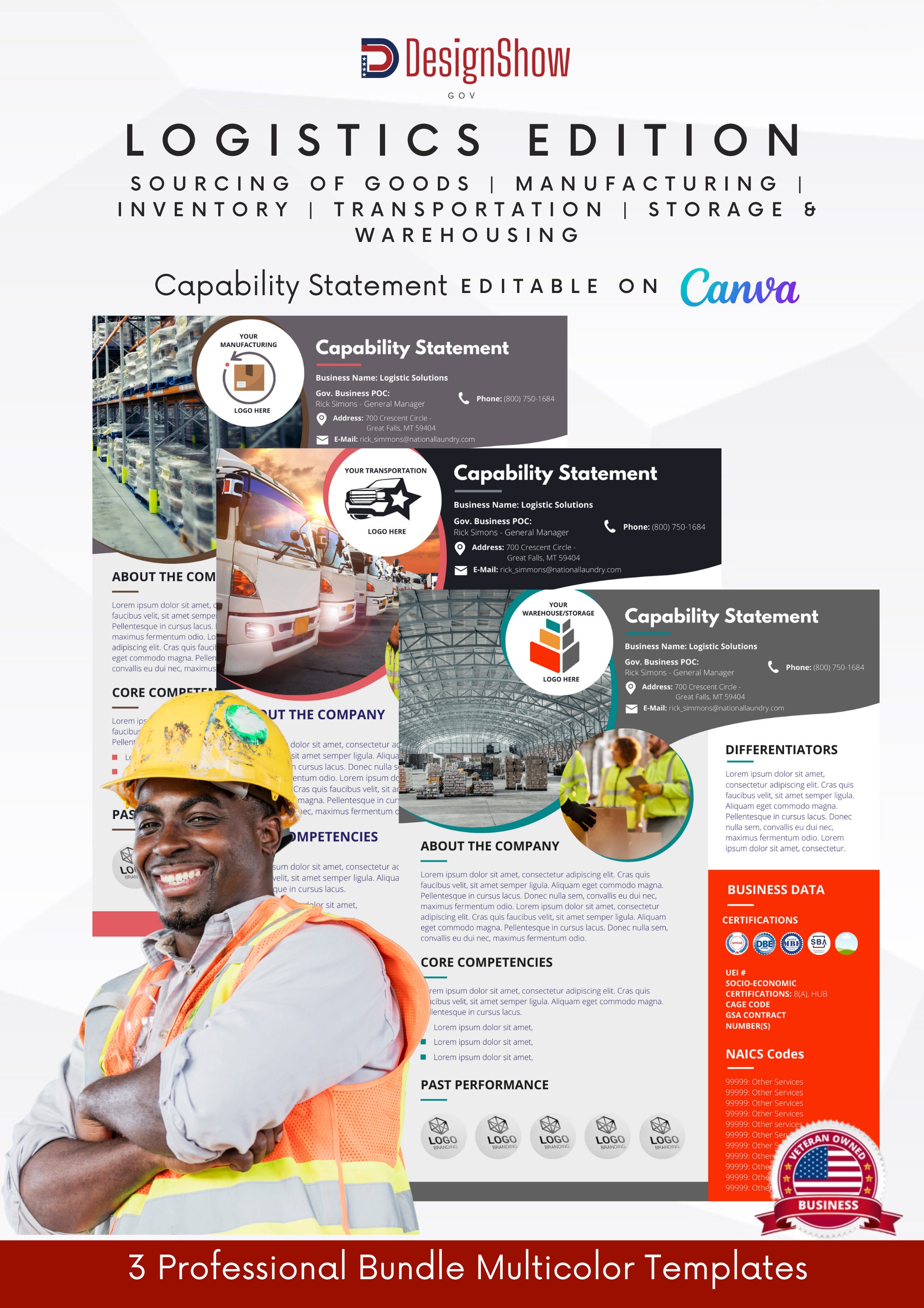Capability Statement Template - Etsy
