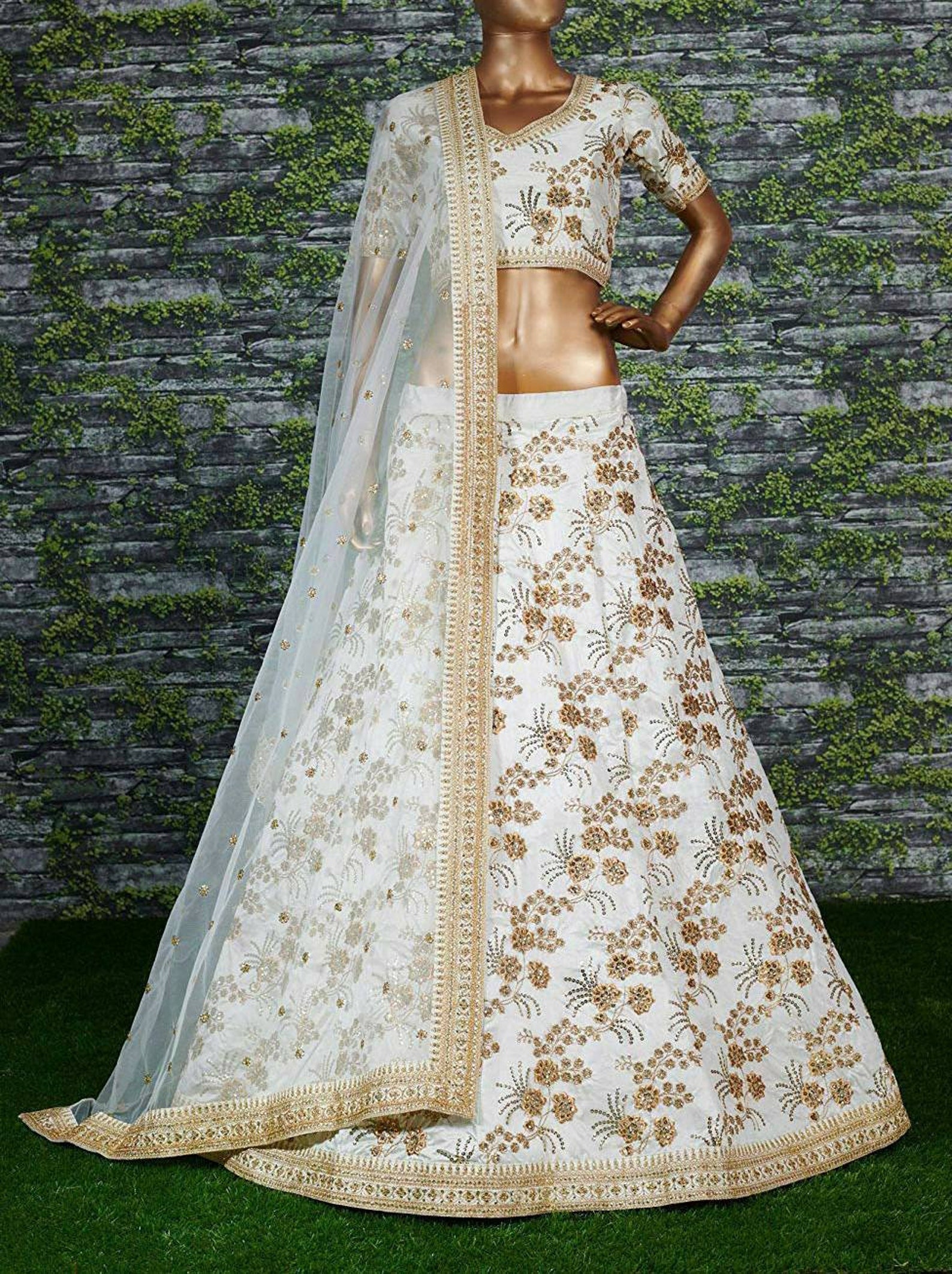 off the shoulder lengha