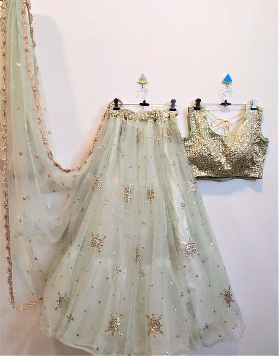 pista green frock