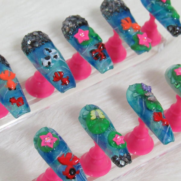 Fake Koi Fish Pond Etsy