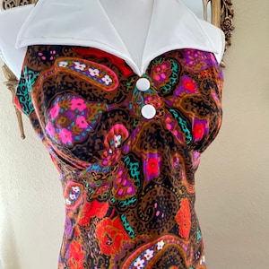 60’s Psychedelic Paisley Dress