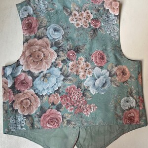 90s Floral Skirt and Waistcoat image 5