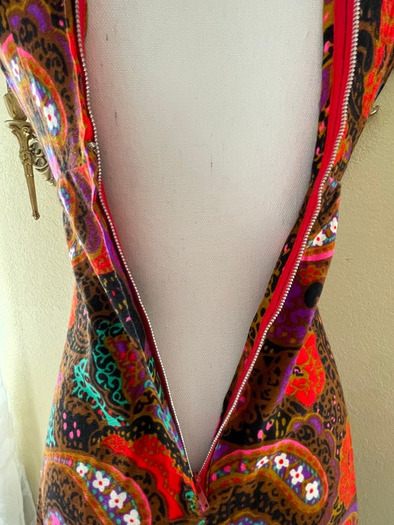 Psychedelic Paisley Dress - image 6