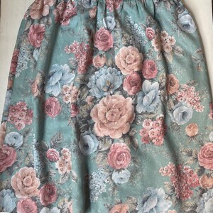 90s Floral Skirt and Waistcoat image 6